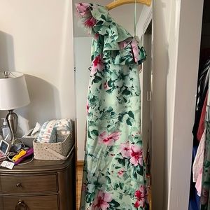 Badgley Mischka gown